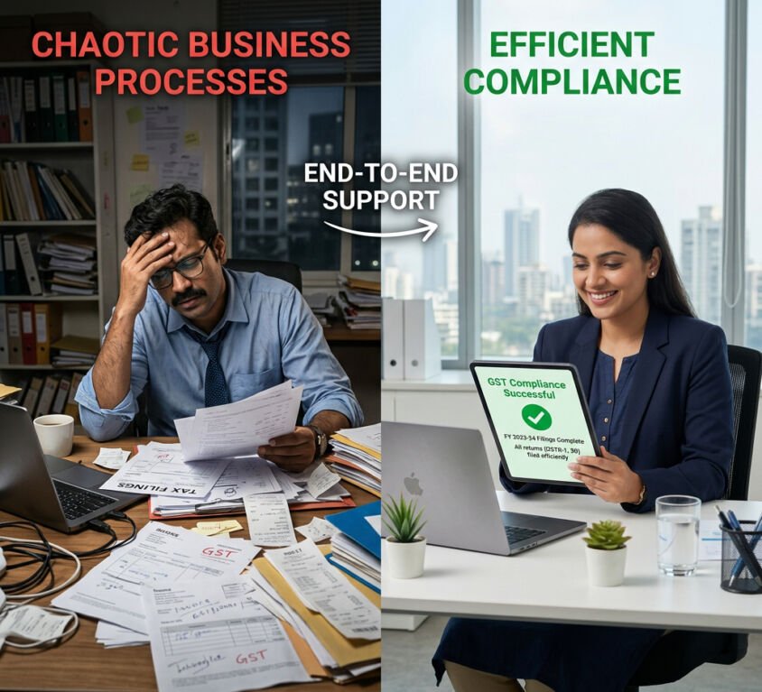 GST Compliance Services in India – End-to-End Support for Businesses