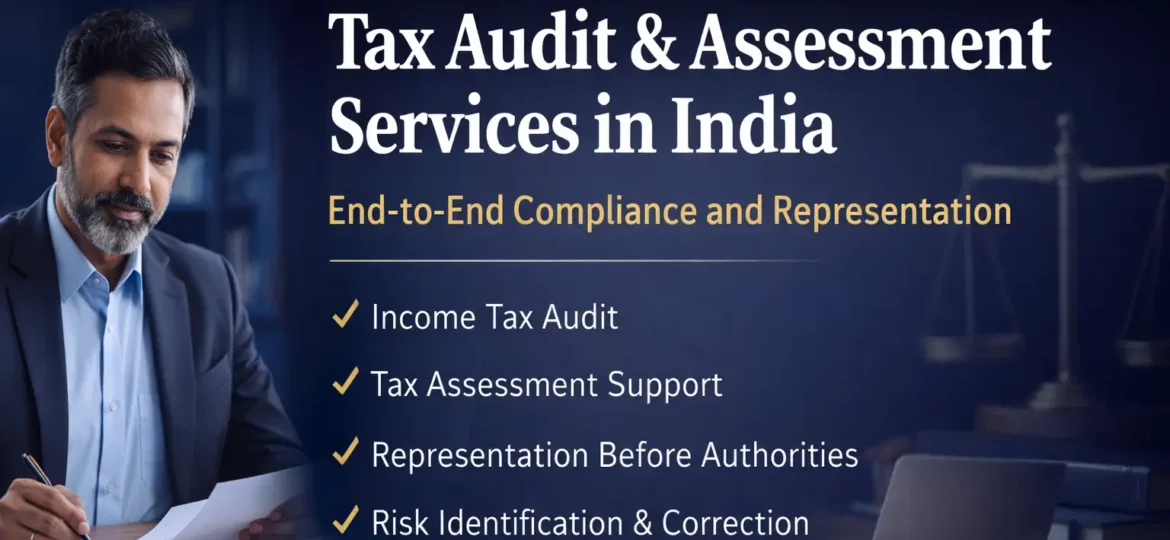 Tax Audit & Assessment Services in India – End-to-End Compliance and Representation